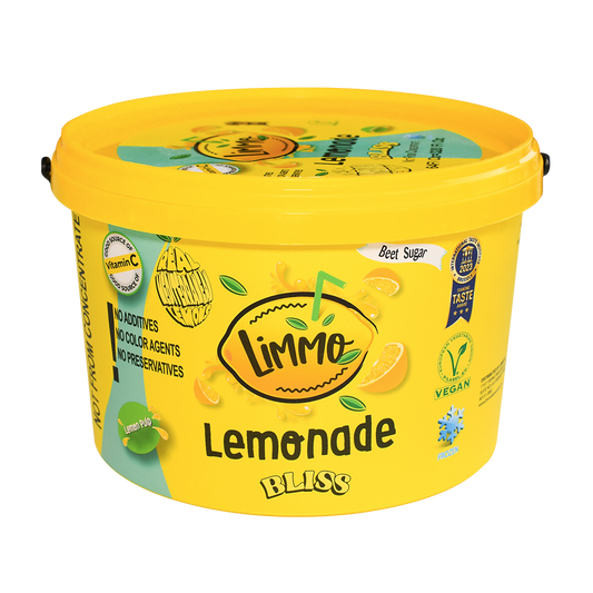 Limmo Lemonade (Frozen Lemon Fruit Puree 64 fl oz Bucket)